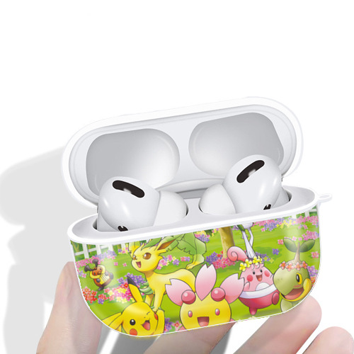 ポケットモンスター Pokémon 【AirPods Pro用】ハードシェル保護ケース 耐衝撃・防指紋・カラビナ付き商品仕様