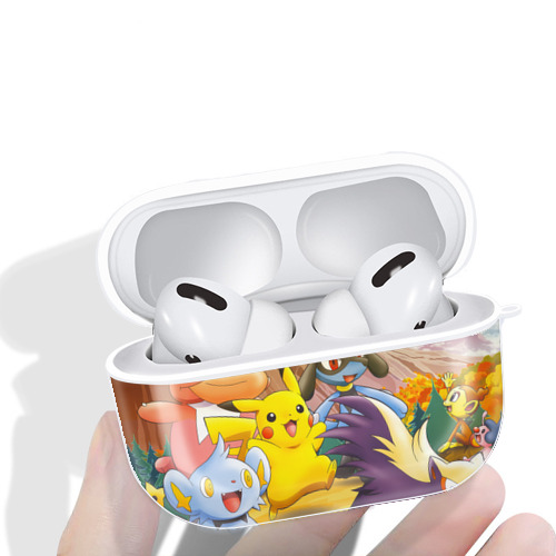 ポケットモンスター Pokémon 【AirPods Pro用】ハードシェル保護ケース 耐衝撃・防指紋・カラビナ付き商品仕様