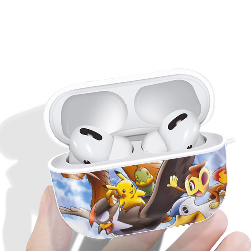 ポケットモンスター Pokémon 【AirPods Pro用】ハードシェル保護ケース 耐衝撃・防指紋・カラビナ付き商品仕様