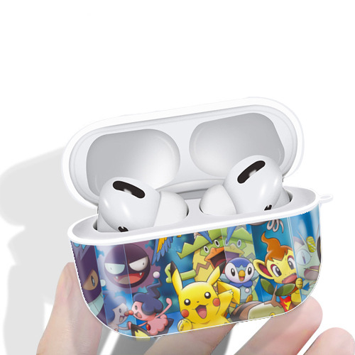 ポケットモンスター Pokémon 【AirPods Pro用】ハードシェル保護ケース 耐衝撃・防指紋・カラビナ付き商品仕様