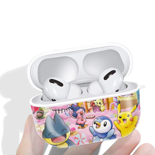 ポケットモンスター Pokémon 【AirPods Pro用】ハードシェル保護ケース 耐衝撃・防指紋・カラビナ付き商品仕様