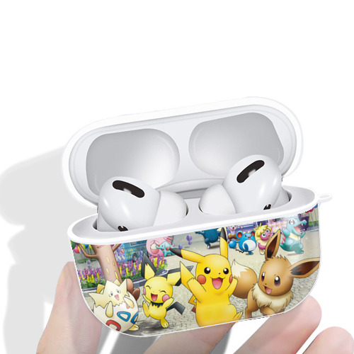 ポケットモンスター Pokémon 【AirPods Pro用】ハードシェル保護ケース 耐衝撃・防指紋・カラビナ付き商品仕様