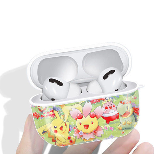 ポケットモンスター Pokémon 【AirPods Pro用】ハードシェル保護ケース 耐衝撃・防指紋・カラビナ付き商品仕様