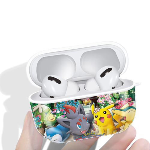 ポケットモンスター Pokémon 【AirPods Pro用】ハードシェル保護ケース 耐衝撃・防指紋・カラビナ付き商品仕様