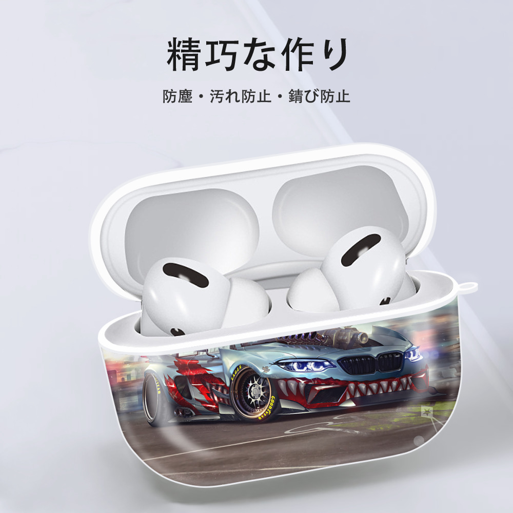 ポケットモンスター Pokémon 【AirPods Pro用】ハードシェル保護ケース 耐衝撃・防指紋・カラビナ付き商品仕様