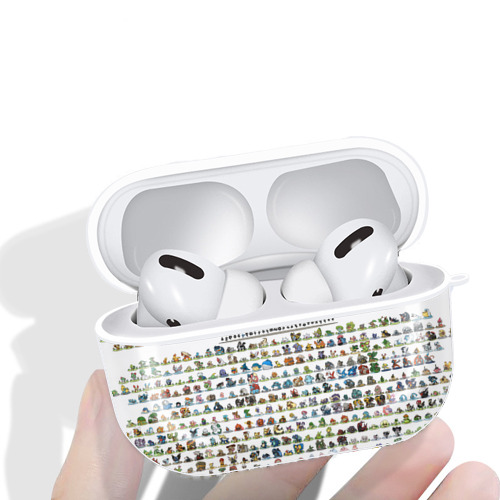 ポケットモンスター Pokémon 【AirPods Pro用】ハードシェル保護ケース 耐衝撃・防指紋・カラビナ付き商品仕様