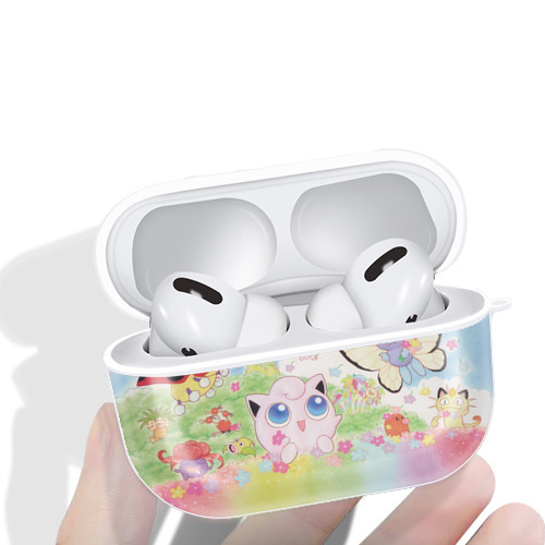 ポケットモンスター Pokémon 【AirPods Pro用】ハードシェル保護ケース 耐衝撃・防指紋・カラビナ付き商品仕様