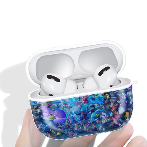 ポケットモンスター Pokémon 【AirPods Pro用】ハードシェル保護ケース 耐衝撃・防指紋・カラビナ付き商品仕様