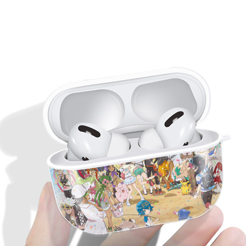 ポケットモンスター Pokémon 【AirPods Pro用】ハードシェル保護ケース 耐衝撃・防指紋・カラビナ付き商品仕様