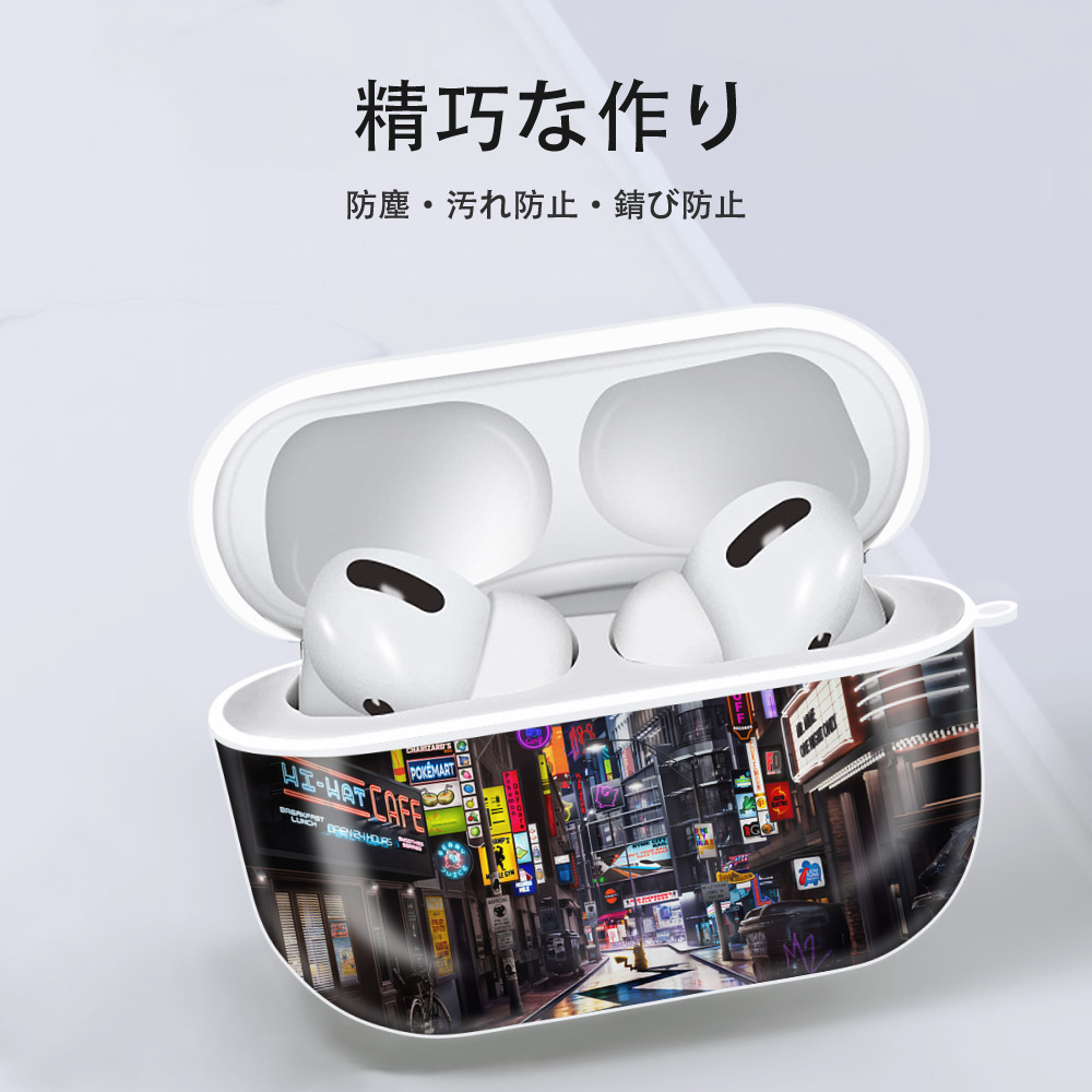 ポケットモンスター Pokémon 【AirPods Pro用】ハードシェル保護ケース 耐衝撃・防指紋・カラビナ付き商品仕様