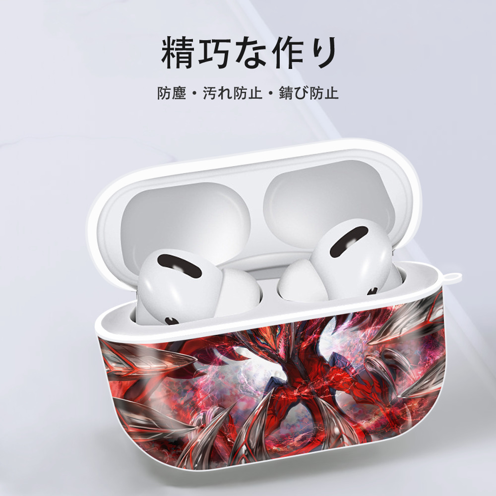 ポケットモンスター Pokémon 【AirPods Pro用】ハードシェル保護ケース 耐衝撃・防指紋・カラビナ付き商品仕様
