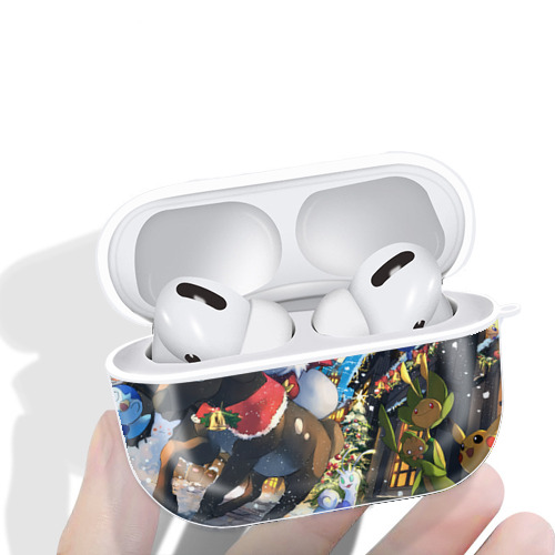 ポケットモンスター Pokémon 【AirPods Pro用】ハードシェル保護ケース 耐衝撃・防指紋・カラビナ付き商品仕様