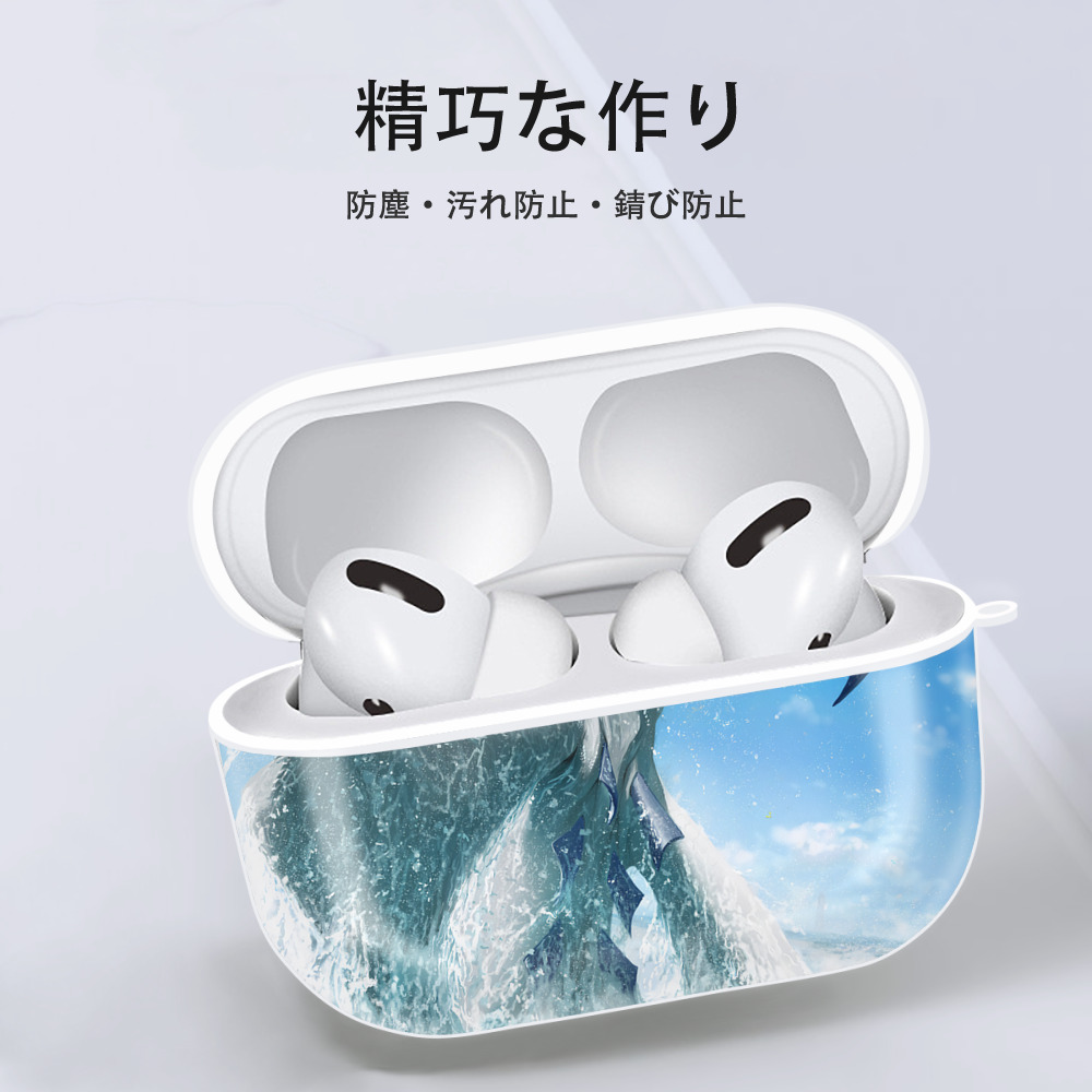 ポケットモンスター Pokémon 【AirPods Pro用】ハードシェル保護ケース 耐衝撃・防指紋・カラビナ付き商品仕様