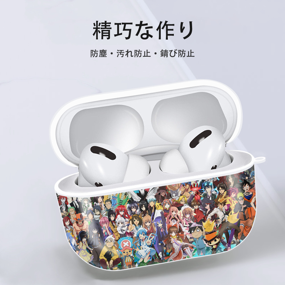 ポケットモンスター Pokémon 【AirPods Pro用】ハードシェル保護ケース 耐衝撃・防指紋・カラビナ付き商品仕様