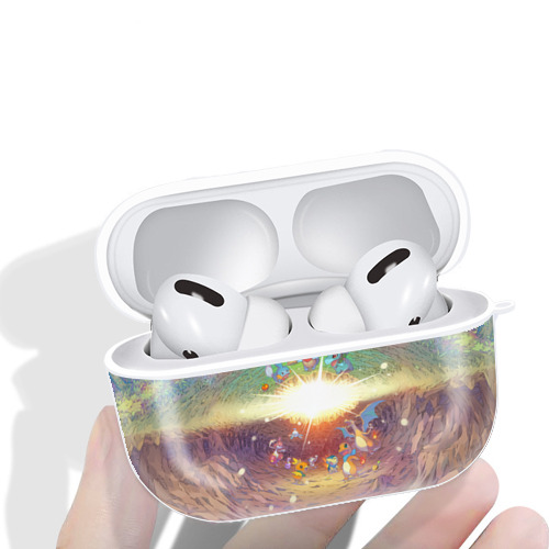 ポケットモンスター Pokémon 【AirPods Pro用】ハードシェル保護ケース 耐衝撃・防指紋・カラビナ付き商品仕様
