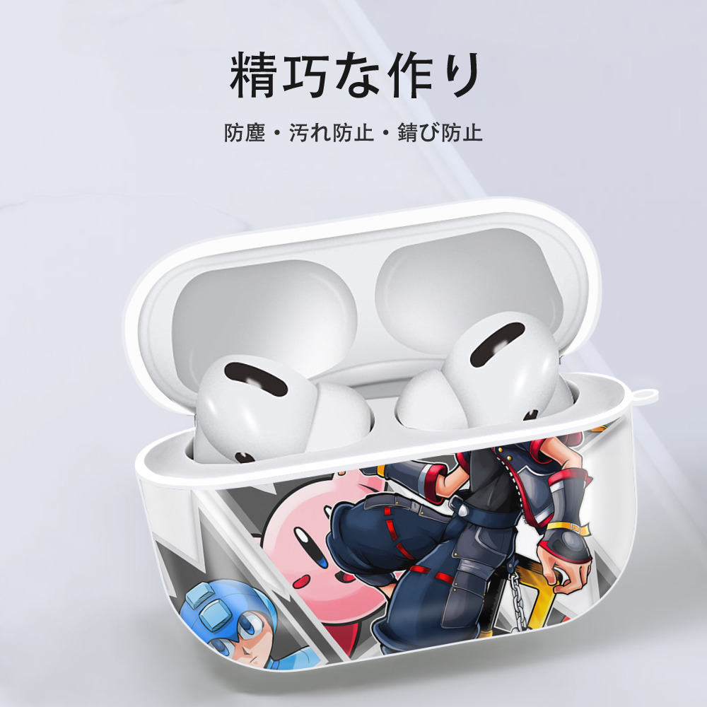 ポケットモンスター Pokémon 【AirPods Pro用】ハードシェル保護ケース 耐衝撃・防指紋・カラビナ付き商品仕様