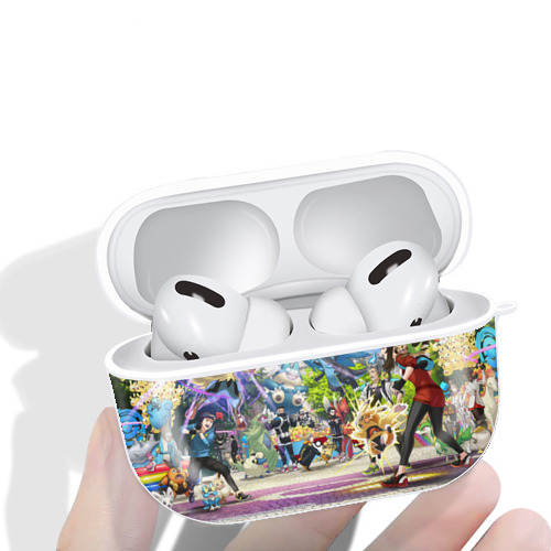 ポケットモンスター Pokémon 【AirPods Pro用】ハードシェル保護ケース 耐衝撃・防指紋・カラビナ付き商品仕様