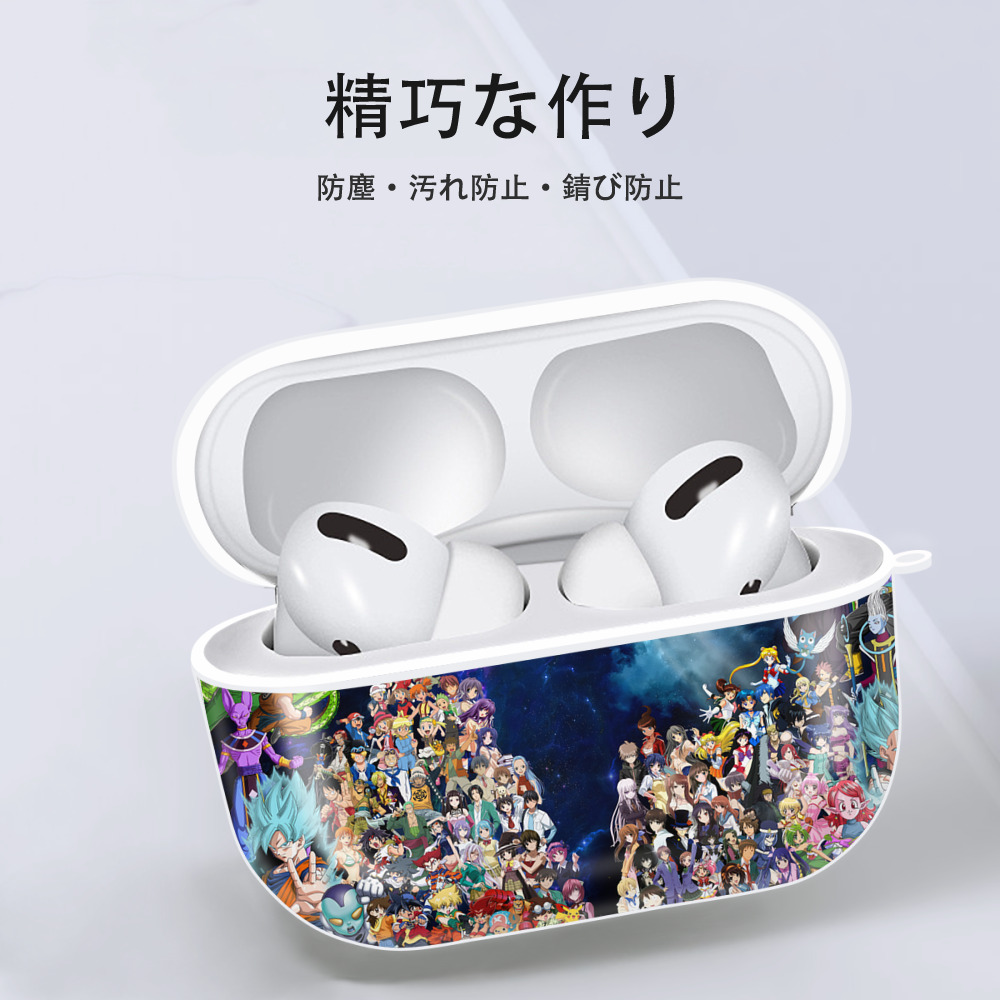 ポケットモンスター Pokémon 【AirPods Pro用】ハードシェル保護ケース 耐衝撃・防指紋・カラビナ付き商品仕様