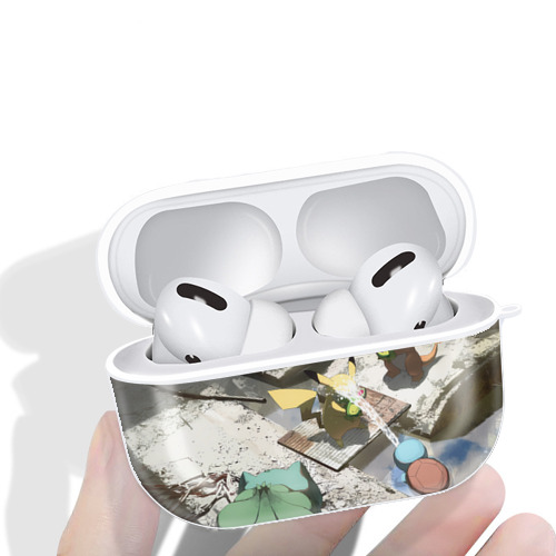 ポケットモンスター Pokémon 【AirPods Pro用】ハードシェル保護ケース 耐衝撃・防指紋・カラビナ付き商品仕様