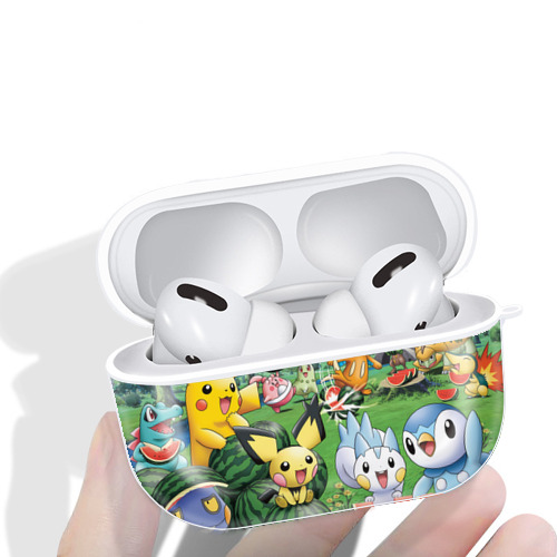 ポケットモンスター Pokémon 【AirPods Pro用】ハードシェル保護ケース 耐衝撃・防指紋・カラビナ付き商品仕様