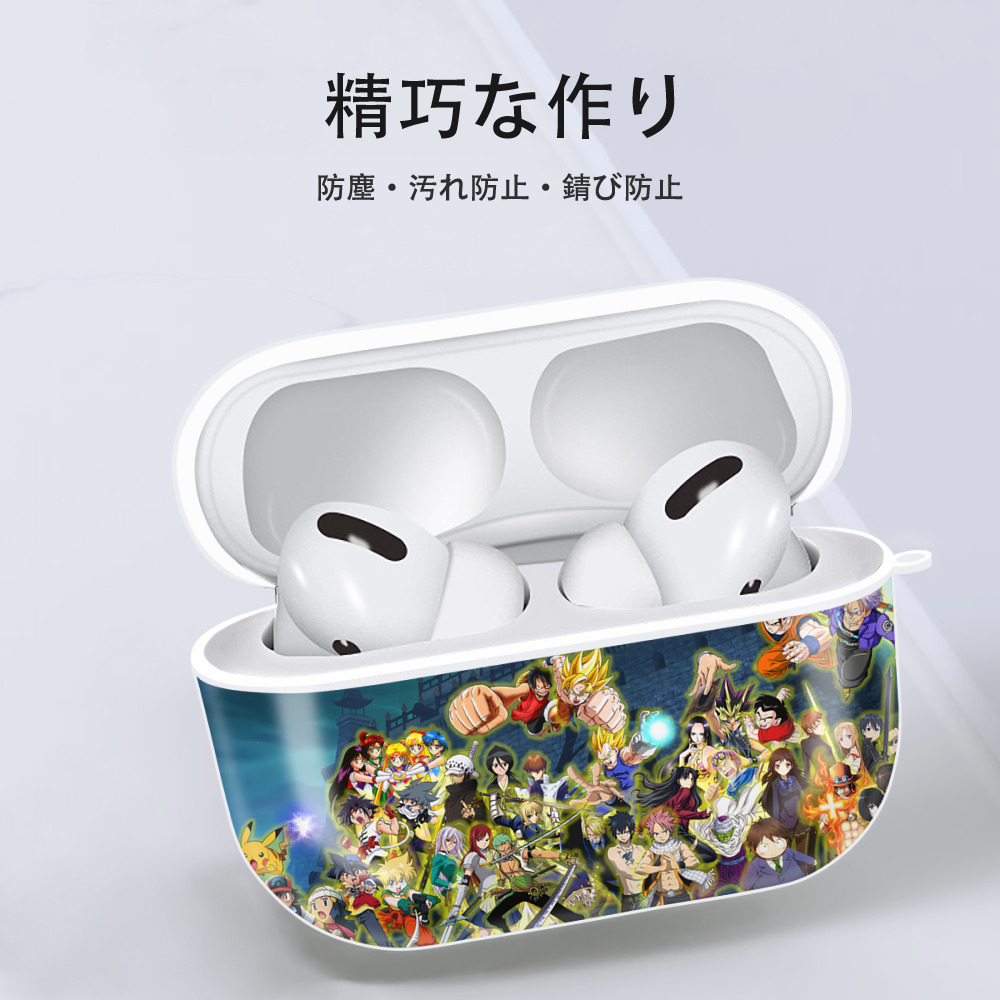 ポケットモンスター Pokémon 【AirPods Pro用】ハードシェル保護ケース 耐衝撃・防指紋・カラビナ付き商品仕様