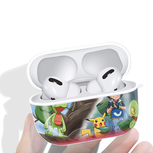 ポケットモンスター Pokémon 【AirPods Pro用】ハードシェル保護ケース 耐衝撃・防指紋・カラビナ付き商品仕様