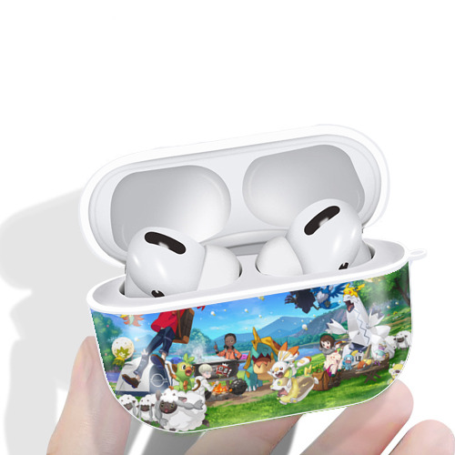 ポケットモンスター Pokémon 【AirPods Pro用】ハードシェル保護ケース 耐衝撃・防指紋・カラビナ付き商品仕様