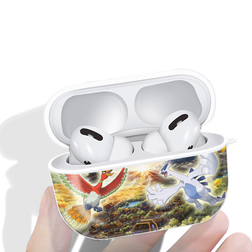 ポケットモンスター Pokémon 【AirPods Pro用】ハードシェル保護ケース 耐衝撃・防指紋・カラビナ付き商品仕様
