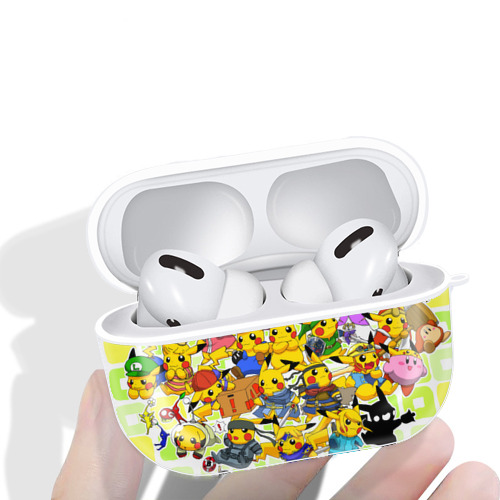 ポケットモンスター Pokémon 【AirPods Pro用】ハードシェル保護ケース 耐衝撃・防指紋・カラビナ付き商品仕様