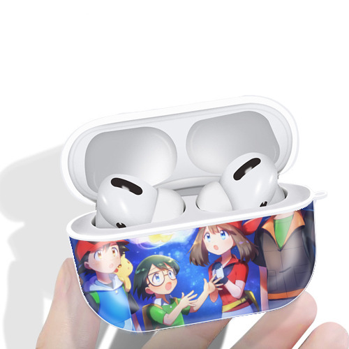 ポケットモンスター Pokémon 【AirPods Pro用】ハードシェル保護ケース 耐衝撃・防指紋・カラビナ付き商品仕様