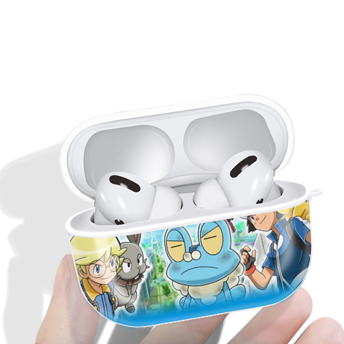 ポケットモンスター Pokémon 【AirPods Pro用】ハードシェル保護ケース 耐衝撃・防指紋・カラビナ付き商品仕様