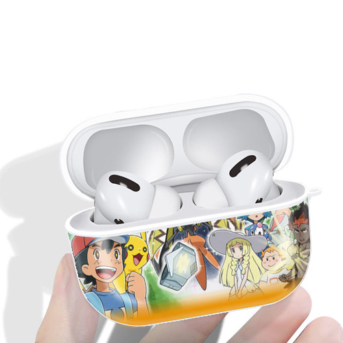 ポケットモンスター Pokémon 【AirPods Pro用】ハードシェル保護ケース 耐衝撃・防指紋・カラビナ付き商品仕様