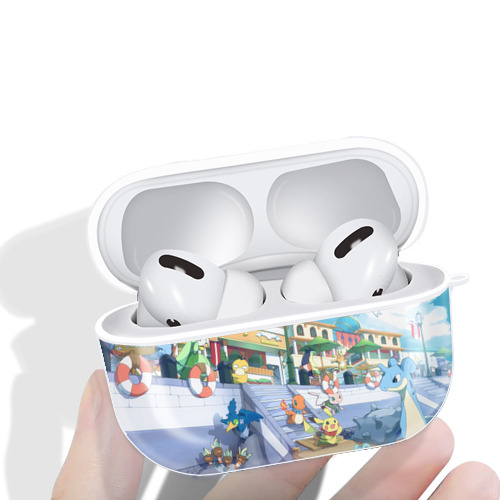 ポケットモンスター Pokémon 【AirPods Pro用】ハードシェル保護ケース 耐衝撃・防指紋・カラビナ付き商品仕様