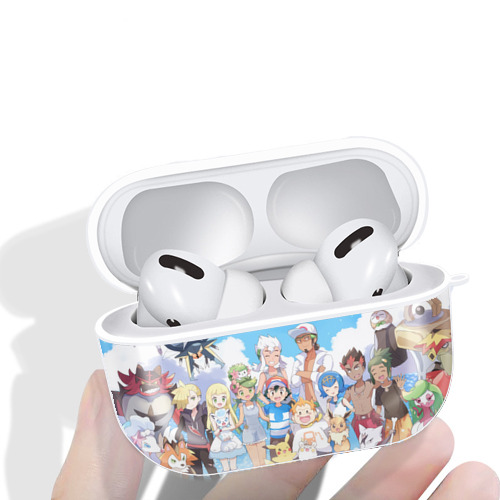 ポケットモンスター Pokémon 【AirPods Pro用】ハードシェル保護ケース 耐衝撃・防指紋・カラビナ付き商品仕様