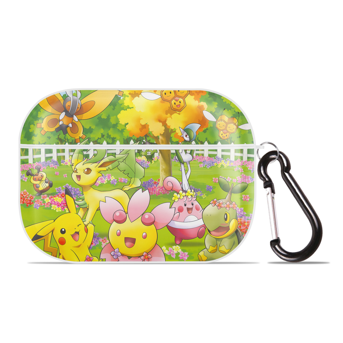 （画像用） ポケットモンスター Pokémon 【AirPods Pro用】ハードシェル保護ケース 耐衝撃・防指紋・カラビナ付き商品仕様