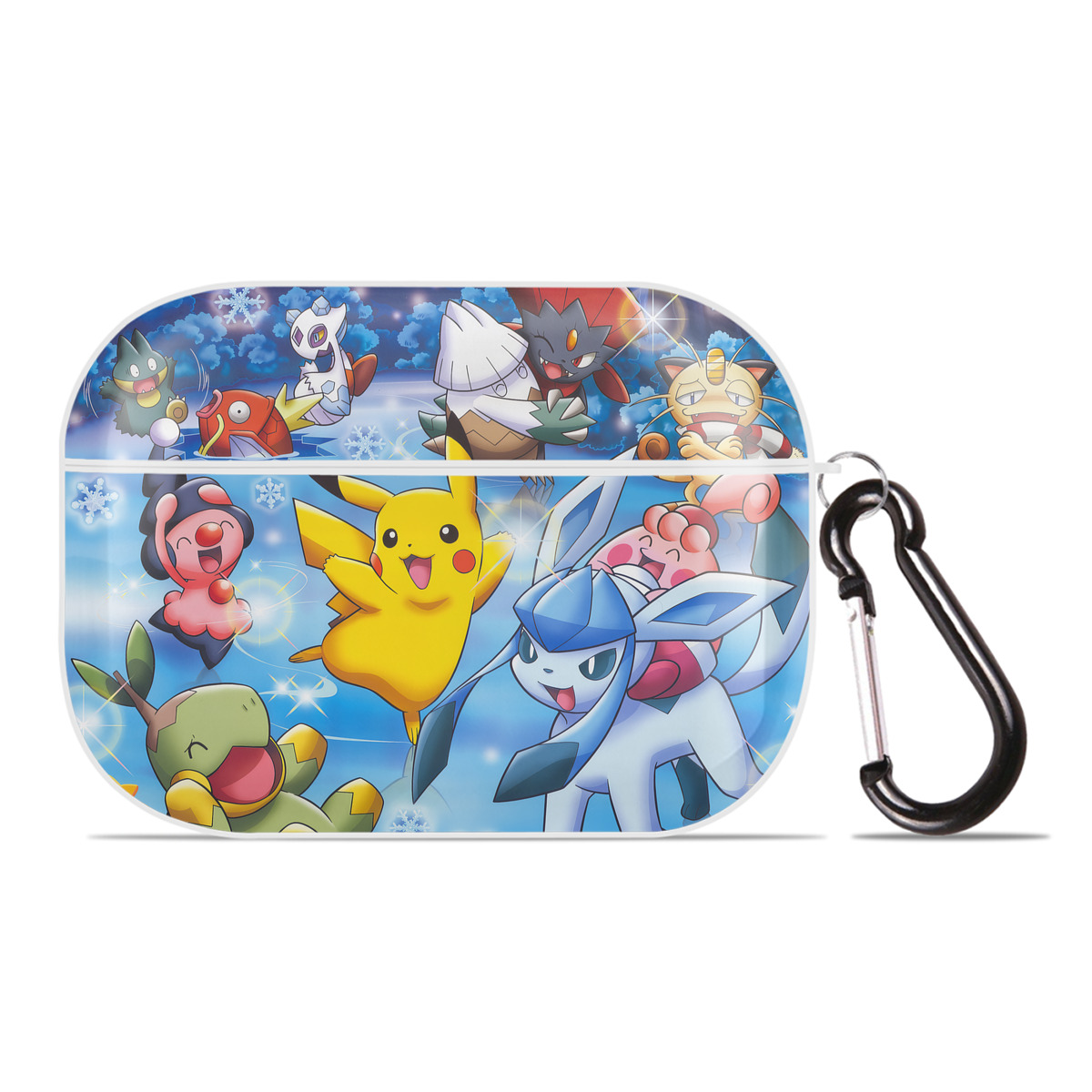 （画像用） ポケットモンスター Pokémon 【AirPods Pro用】ハードシェル保護ケース 耐衝撃・防指紋・カラビナ付き商品仕様