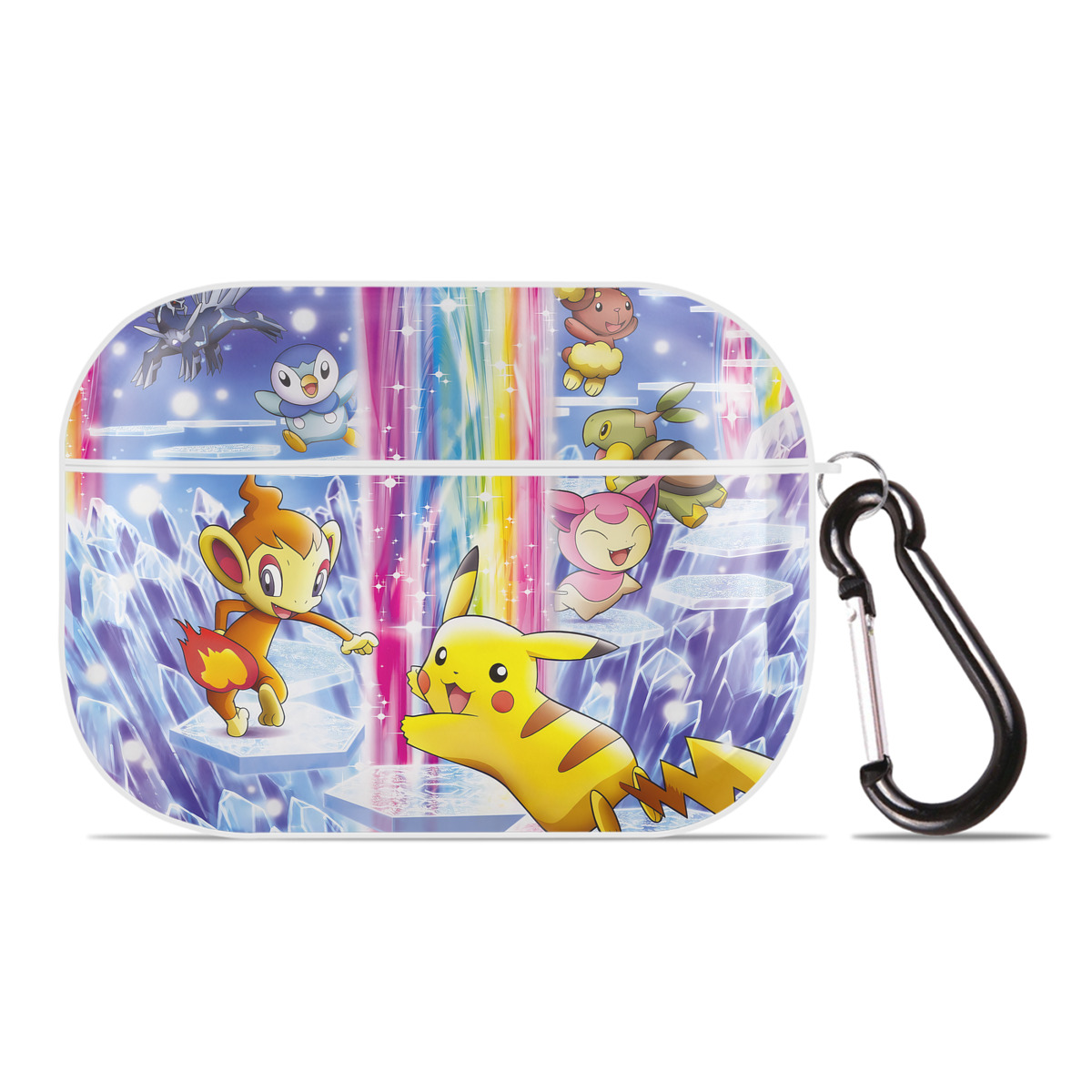 （画像用） ポケットモンスター Pokémon 【AirPods Pro用】ハードシェル保護ケース 耐衝撃・防指紋・カラビナ付き商品仕様