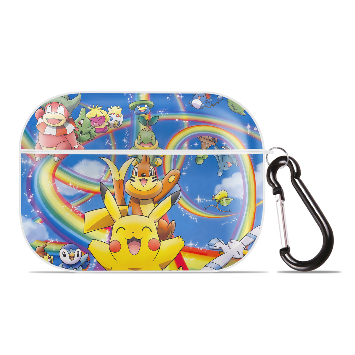（画像用） ポケットモンスター Pokémon 【AirPods Pro用】ハードシェル保護ケース 耐衝撃・防指紋・カラビナ付き商品仕様