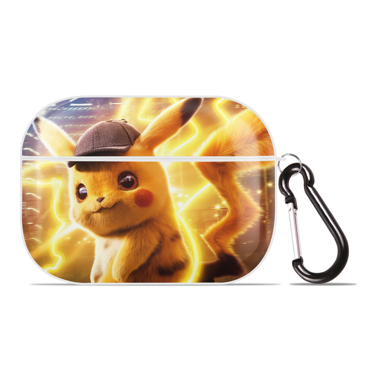 （画像用） ポケットモンスター Pokémon 【AirPods Pro用】ハードシェル保護ケース 耐衝撃・防指紋・カラビナ付き商品仕様