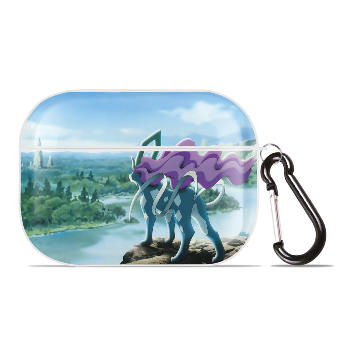 （画像用） ポケットモンスター Pokémon 【AirPods Pro用】ハードシェル保護ケース 耐衝撃・防指紋・カラビナ付き商品仕様