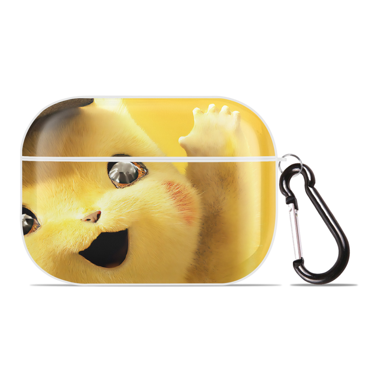 （画像用） ポケットモンスター Pokémon 【AirPods Pro用】ハードシェル保護ケース 耐衝撃・防指紋・カラビナ付き商品仕様
