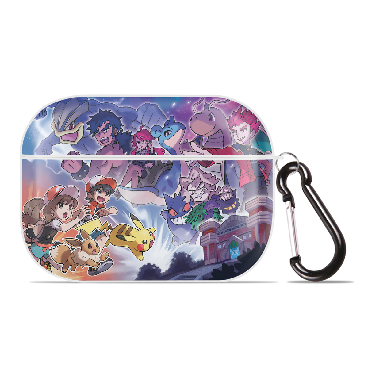 （画像用） ポケットモンスター Pokémon 【AirPods Pro用】ハードシェル保護ケース 耐衝撃・防指紋・カラビナ付き商品仕様