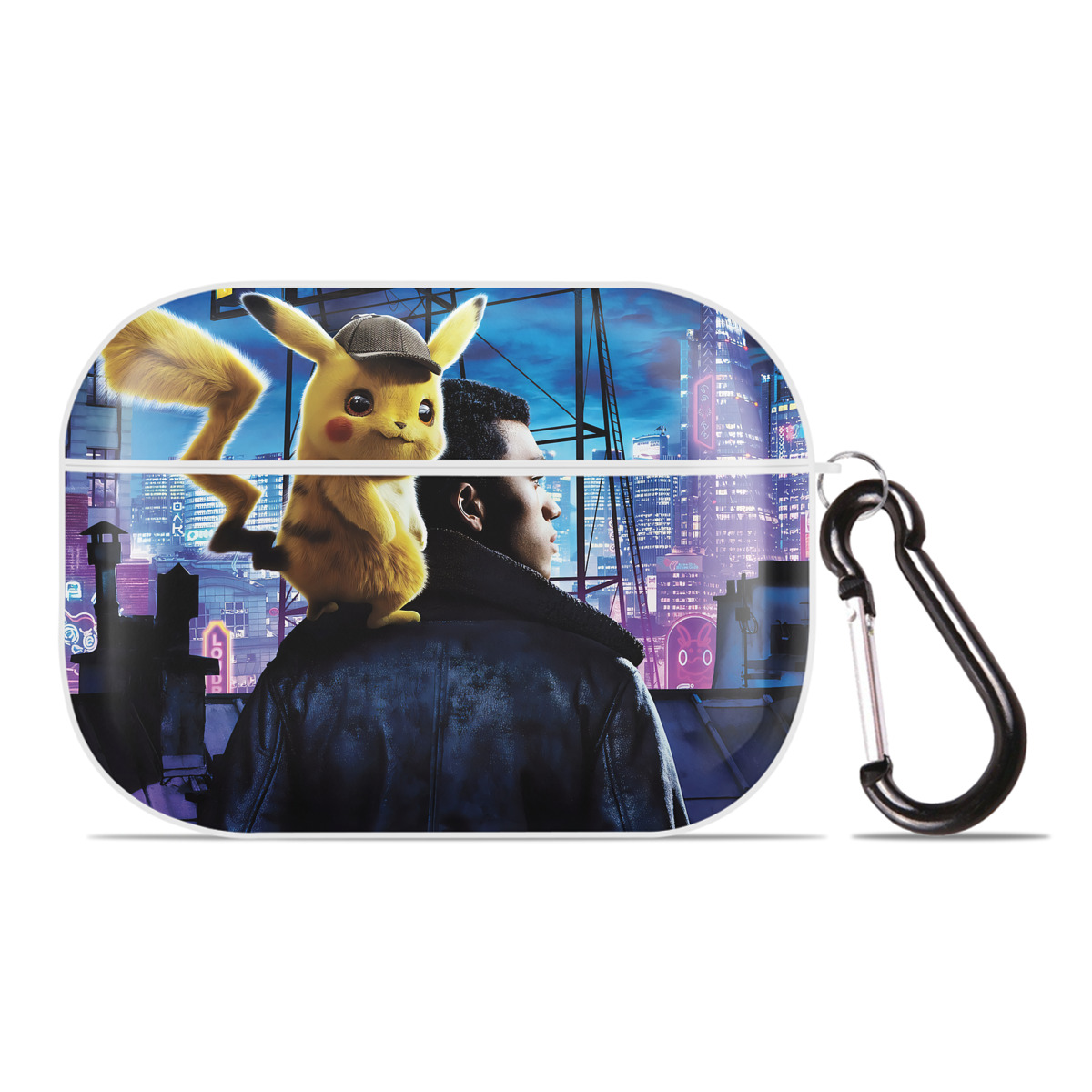 （画像用） ポケットモンスター Pokémon 【AirPods Pro用】ハードシェル保護ケース 耐衝撃・防指紋・カラビナ付き商品仕様