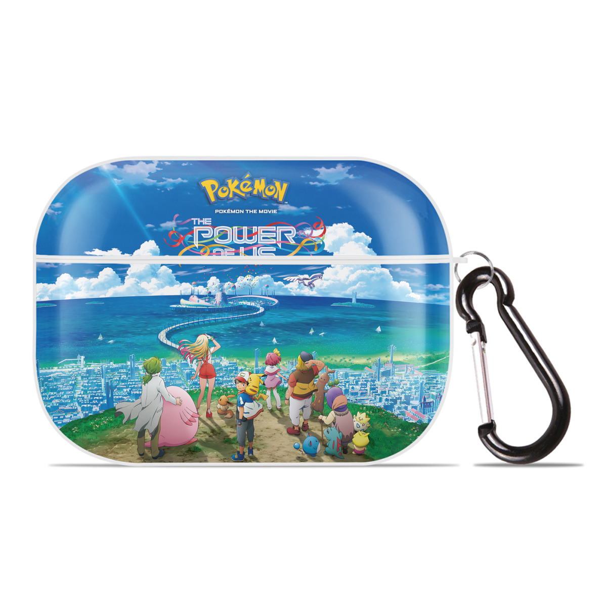 （画像用） ポケットモンスター Pokémon 【AirPods Pro用】ハードシェル保護ケース 耐衝撃・防指紋・カラビナ付き商品仕様