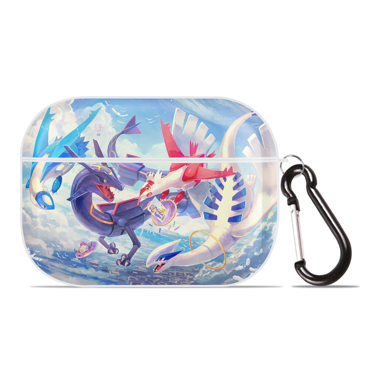 （画像用） ポケットモンスター Pokémon 【AirPods Pro用】ハードシェル保護ケース 耐衝撃・防指紋・カラビナ付き商品仕様