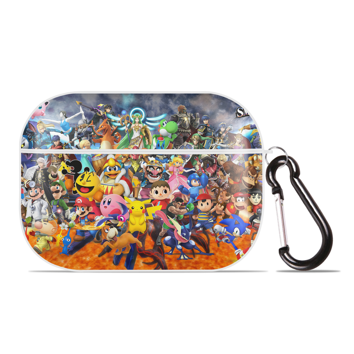（画像用） ポケットモンスター Pokémon 【AirPods Pro用】ハードシェル保護ケース 耐衝撃・防指紋・カラビナ付き商品仕様