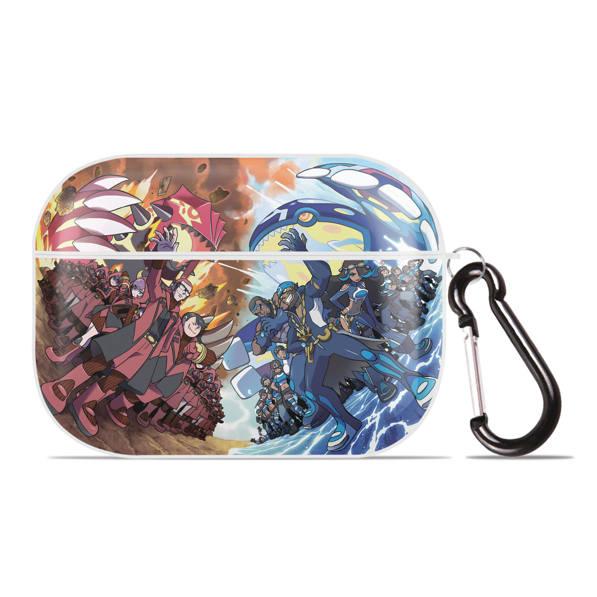 （画像用） ポケットモンスター Pokémon 【AirPods Pro用】ハードシェル保護ケース 耐衝撃・防指紋・カラビナ付き商品仕様
