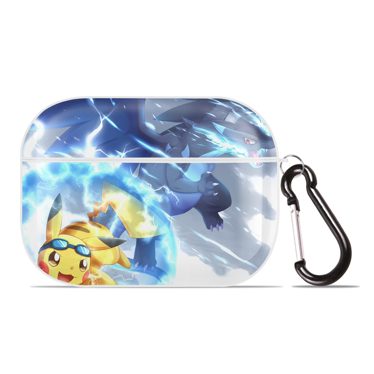 （画像用） ポケットモンスター Pokémon 【AirPods Pro用】ハードシェル保護ケース 耐衝撃・防指紋・カラビナ付き商品仕様