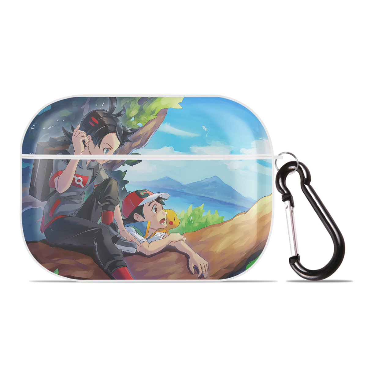 （画像用） ポケットモンスター Pokémon 【AirPods Pro用】ハードシェル保護ケース 耐衝撃・防指紋・カラビナ付き商品仕様