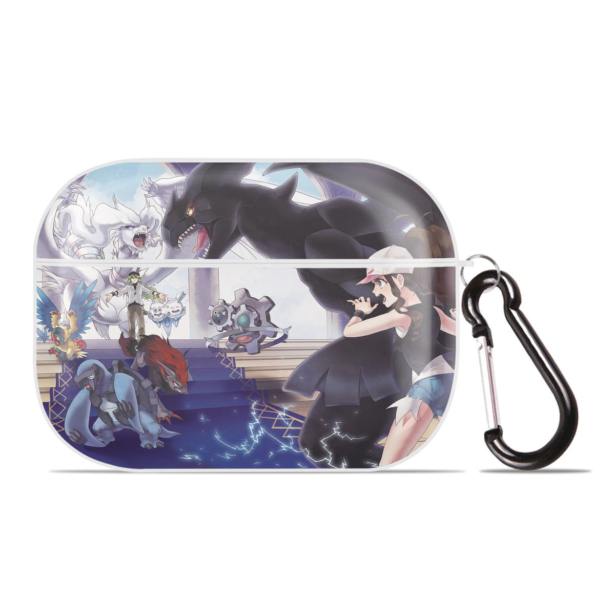 （画像用） ポケットモンスター Pokémon 【AirPods Pro用】ハードシェル保護ケース 耐衝撃・防指紋・カラビナ付き商品仕様